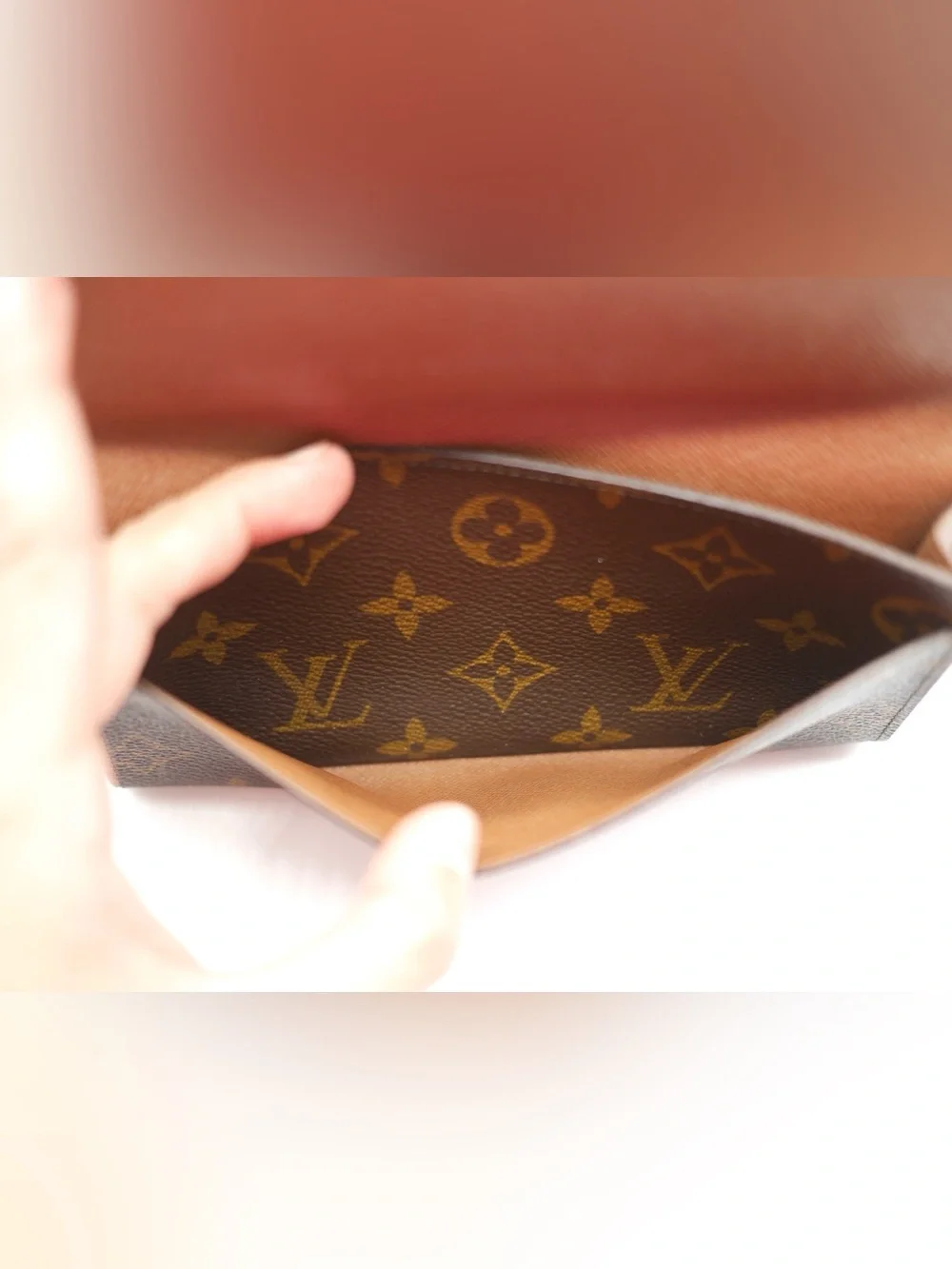 Louis Vuitton 5”w 4”h